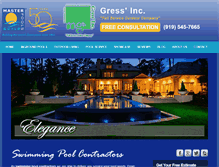 Tablet Screenshot of gressinc.com